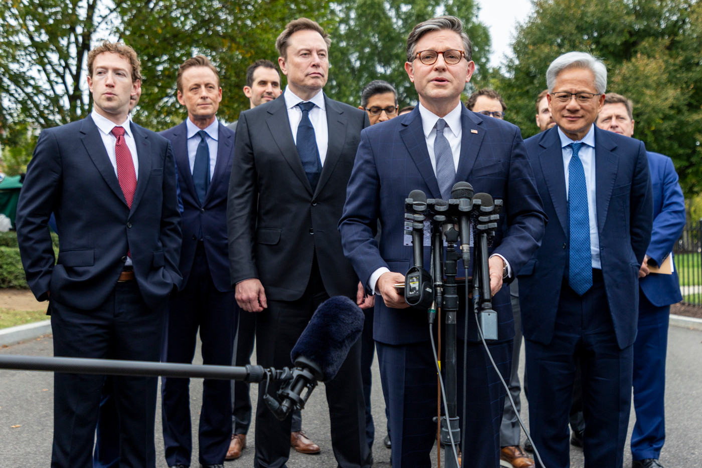 Silicon Valley executives at the White House