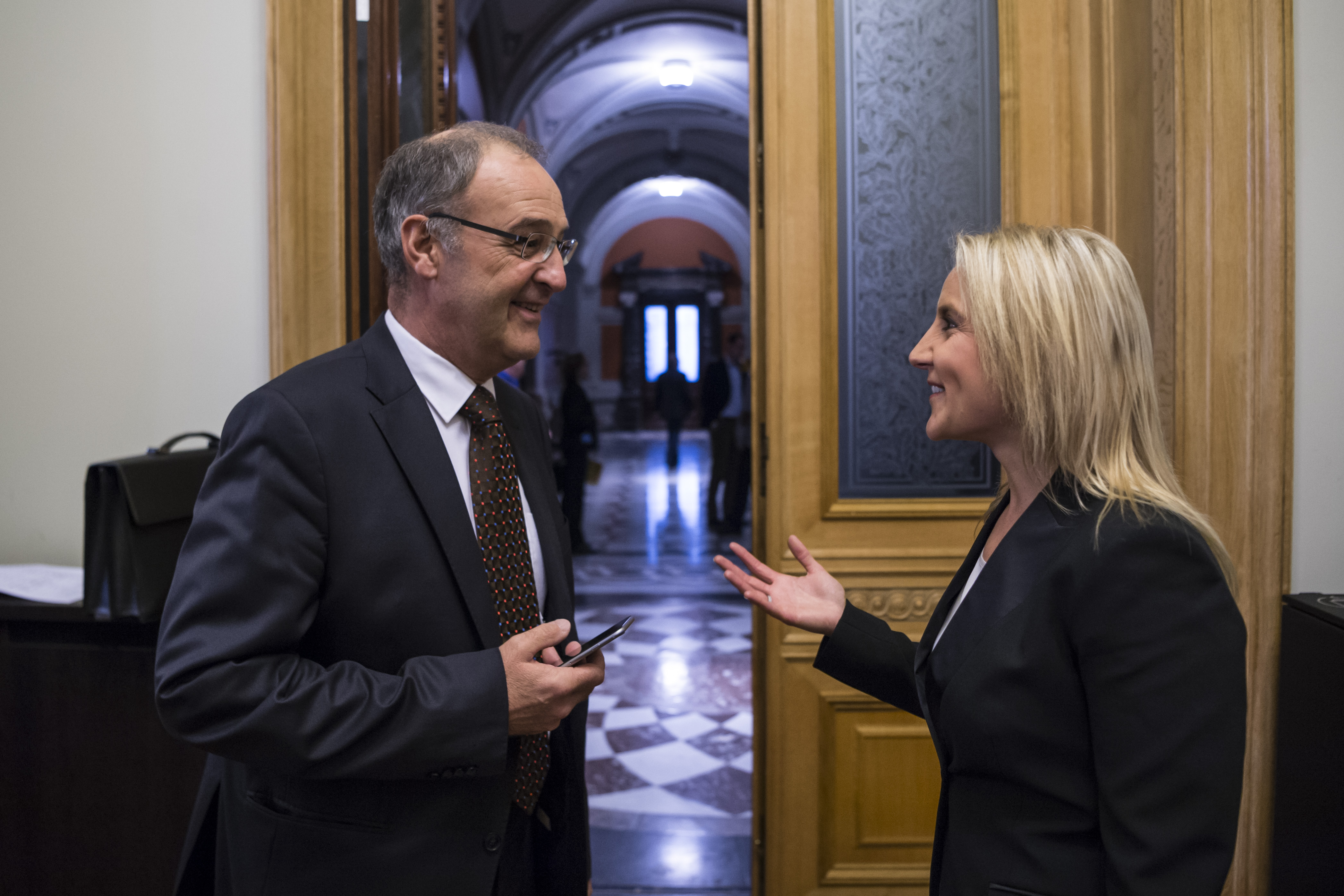 Guy Parmelin und Céline Amaudruz