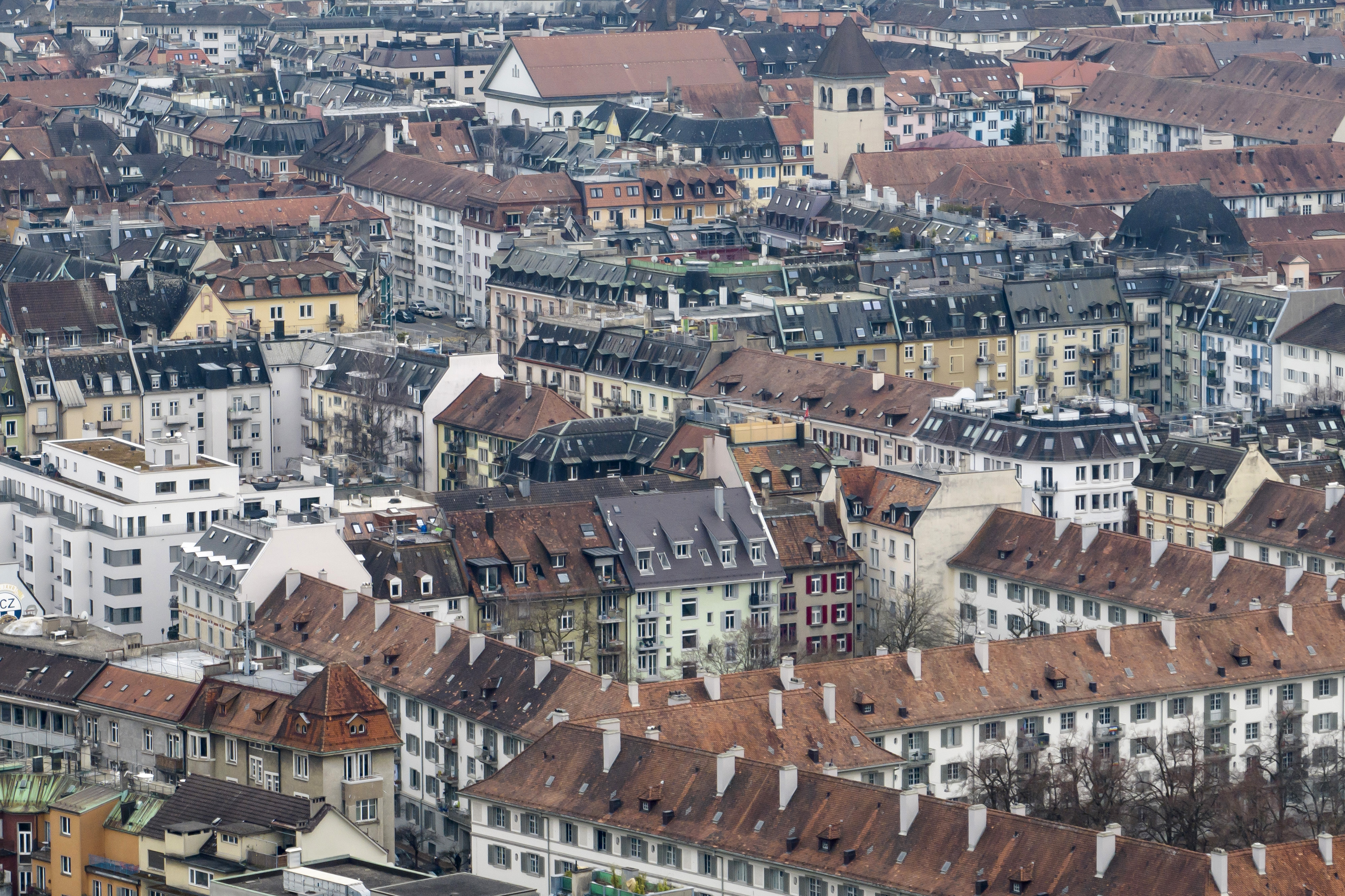 Zurigo vista dall'alto