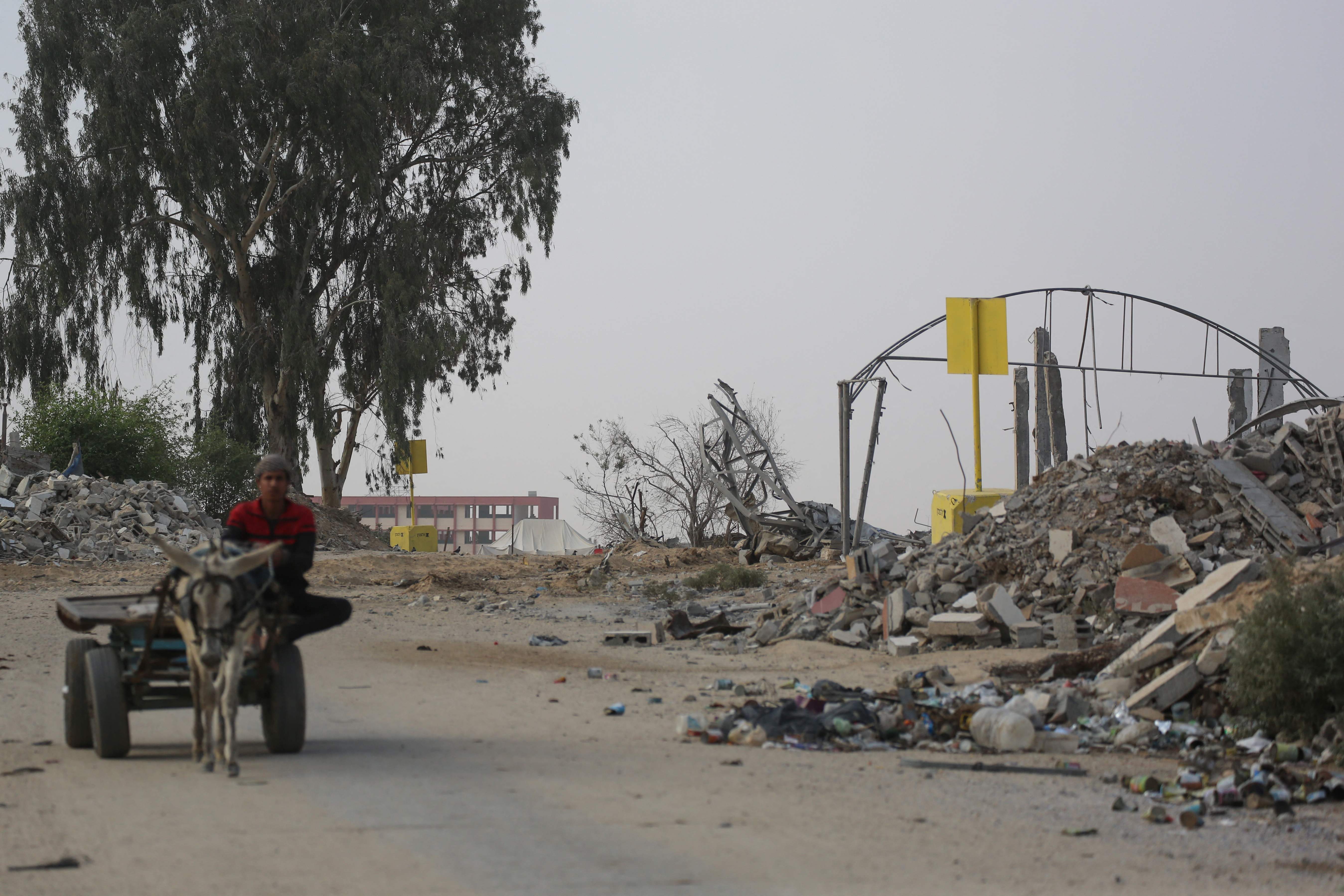 The Yellow Line in Gaza