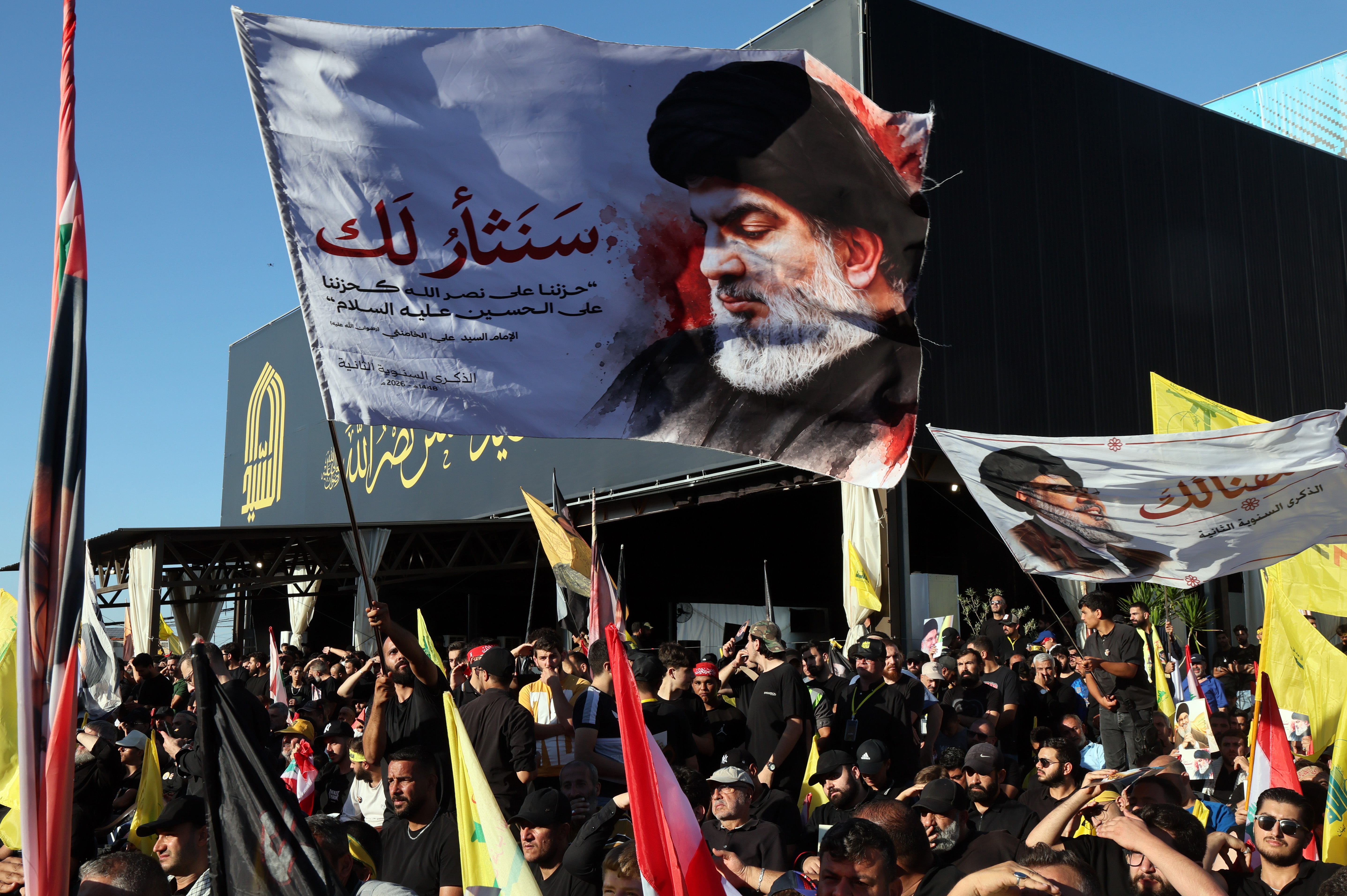 manifestazione pro hezbollah