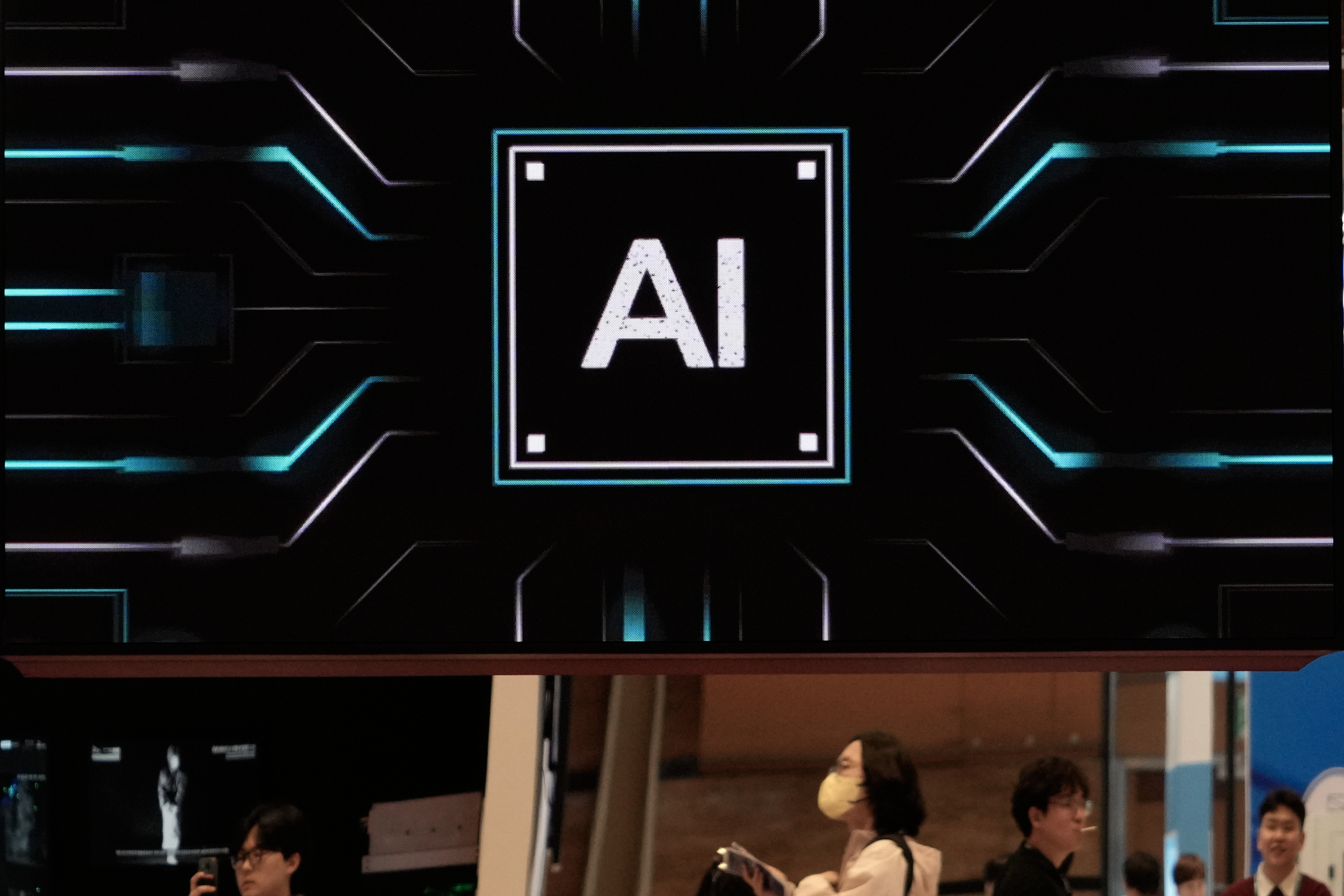Logo dell'intelligenza artificiale.