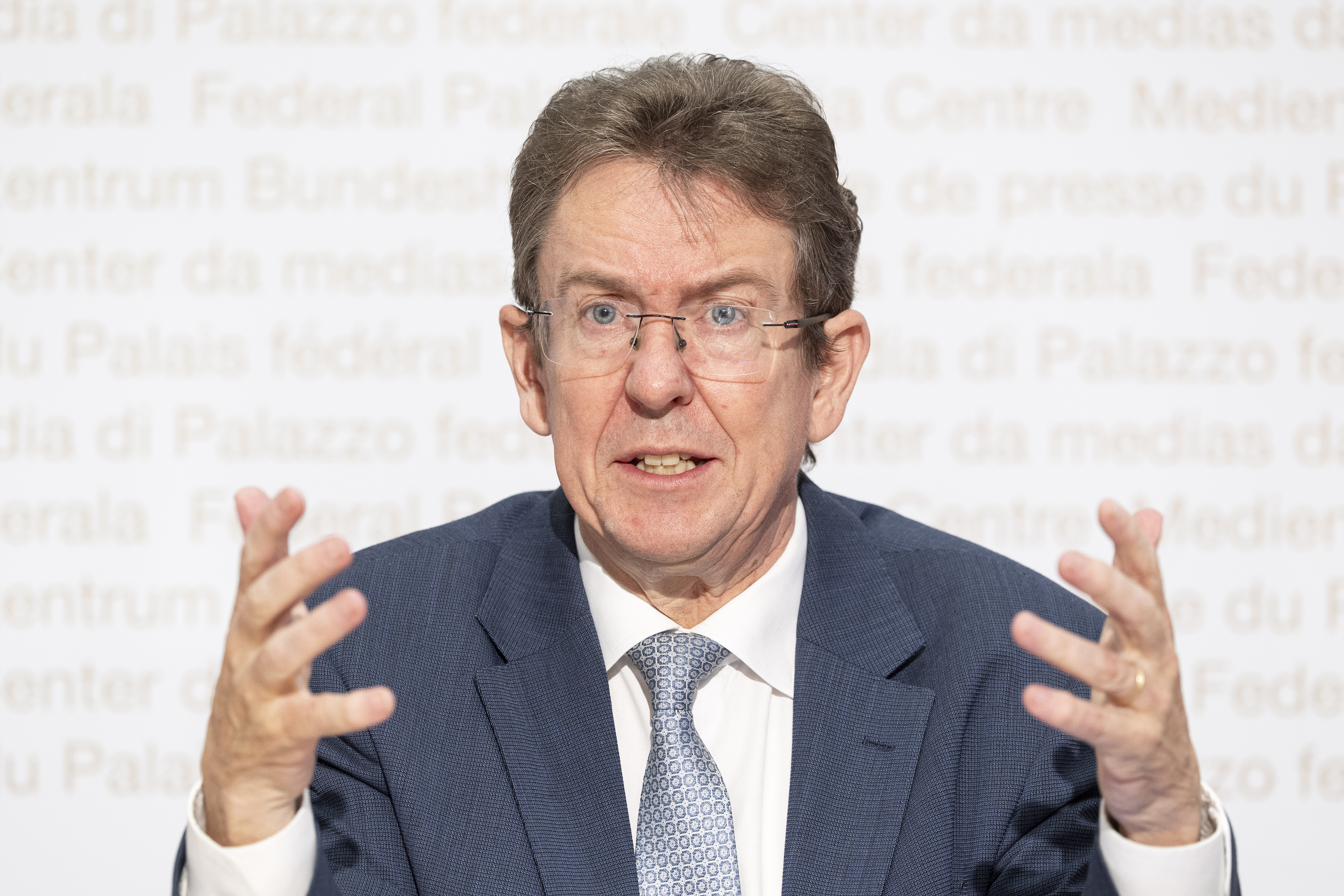 Il ministro dell'ambiente Albert Rösti