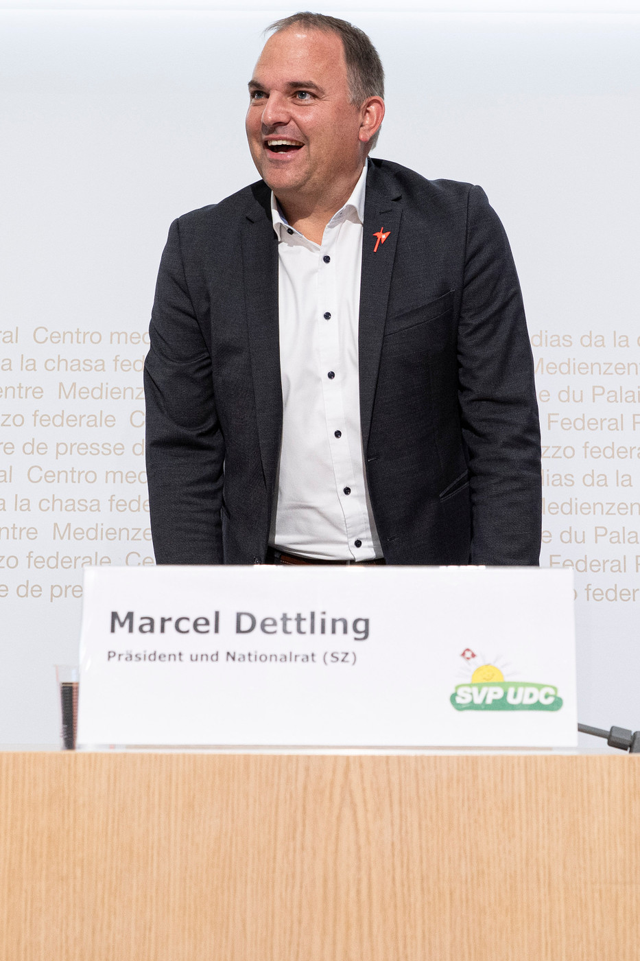 Marcel Dettling, président du parti UDC :