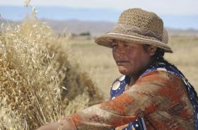 Mujer campesina de Bolivia