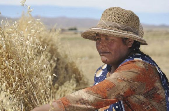 Mujer campesina de Bolivia