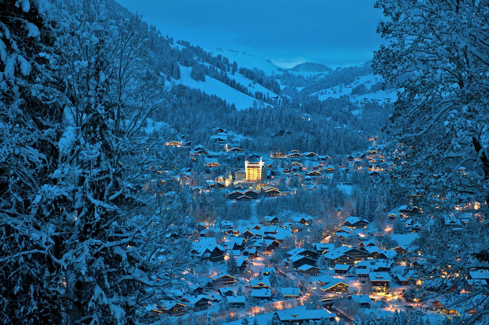 Snow in Gstaad, Switzerland - Find Us Lost