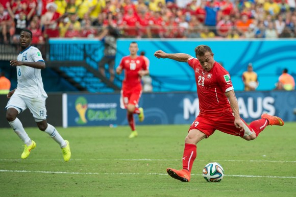 Shaqiri silences the doubters with his Manaus hat-trick