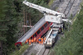 Rhaetian Railways crash