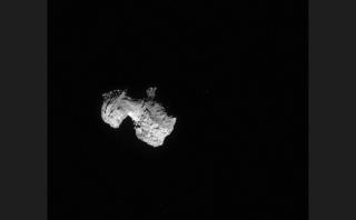 Rosetta voit clairement la comète