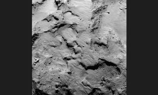 planned landing site of Philae