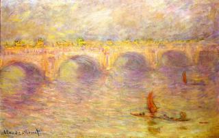 Monet: El puente de Waterloo