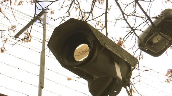 Security Camera at the Berlin Wall