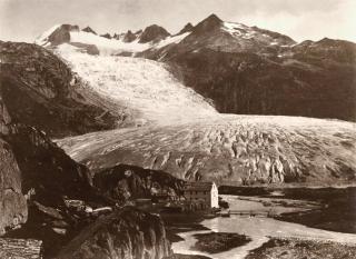 Le glacier d Aletsch autrefois