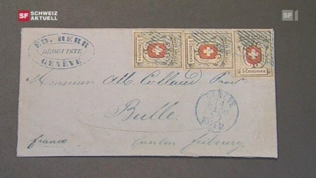 Swiss stamp auction includes some of the rarest objects in the world