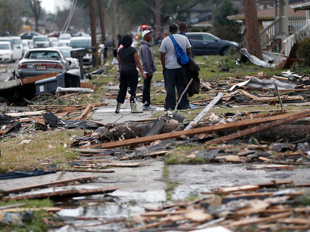 Une tornade fait d'importants dégâts à La NouvelleOrléans SWI