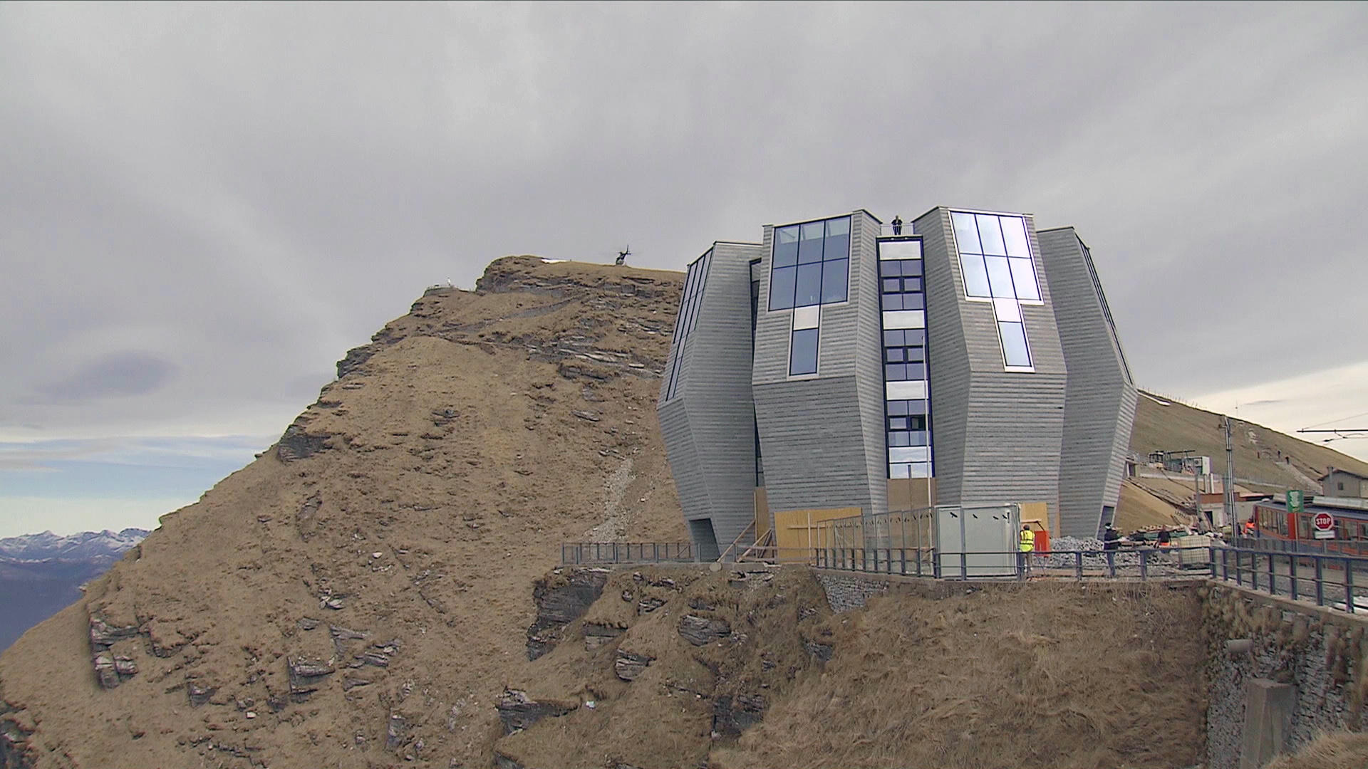 山上に石の花冠 マリオ ボッタ氏の設計 Swi Swissinfo Ch