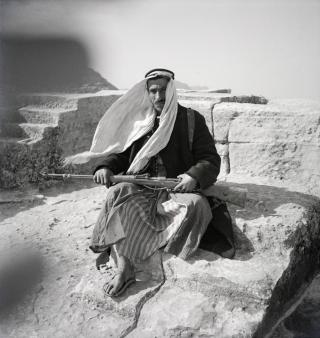 Chef des Bédouins, Petra, 1934