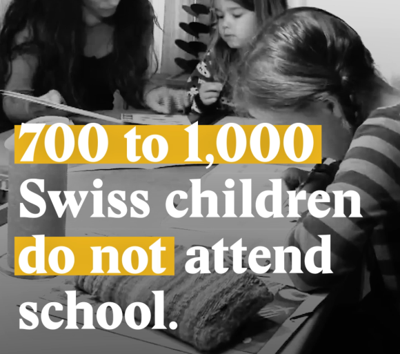 Cover picture for a Nouvo video on homeschooling in Switzerland.