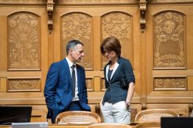 Petra Gössi im Bundeshaus
