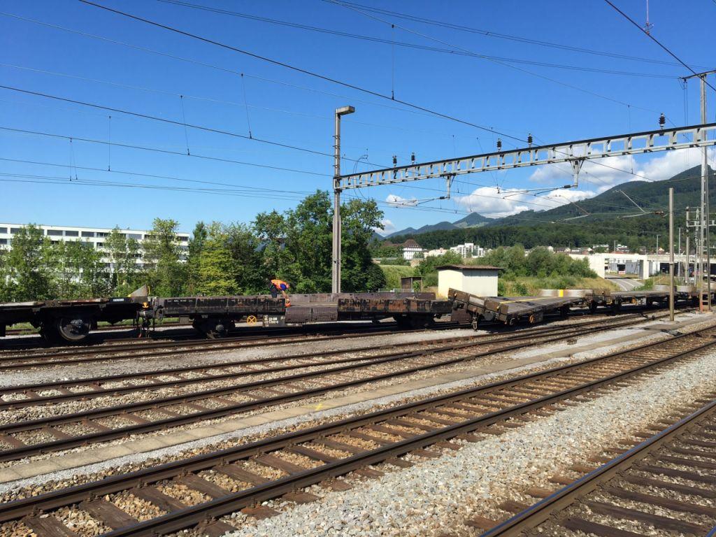 Olten Hammer (SO) vagoni deragliano durante una manovra, un ferito