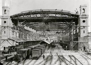 صالة محطة القطار بزيورخ، 1867