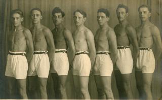 ボクシングクラブ「Boxclub Sportring Zurich」所属のボクサーたち、１９２５年