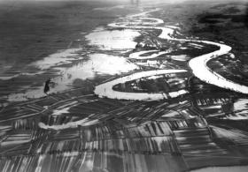 Inondation près de Büren, 1944