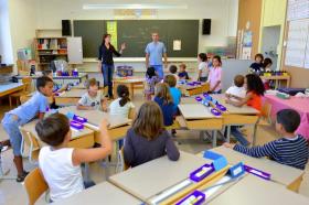 TEACHERS IN A CLASSROOM