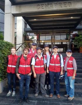 grupo de expertos en construcción civil de Suiza enviados a México