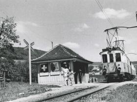 Stettlen train station in 1947