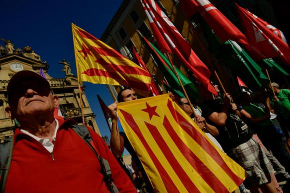 esteleda or Catalan pro independence flags