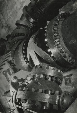 Tubería de presión, Vernayaz, 1938 (Fundación Jakob Tuggener)