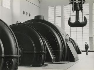Central eléctrica de Grande Dixence, 1942 (Fundación Jakob Tuggener)