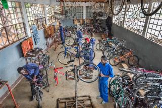 Taller de venta y reparación de bicicletas