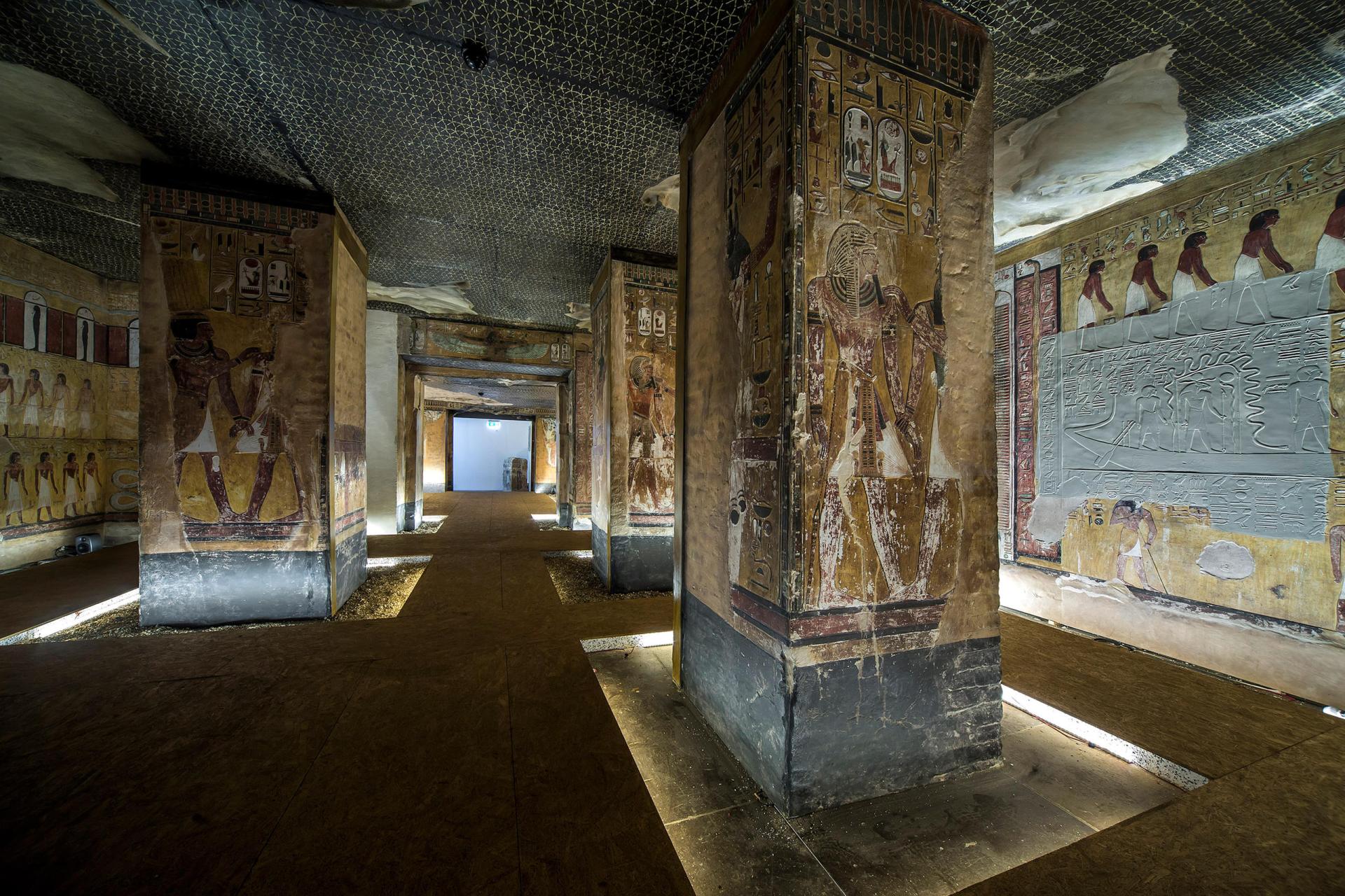 古代エジプト王セティ１世の墓 原寸大で再現 ３ｄプリンターで Swi Swissinfo Ch