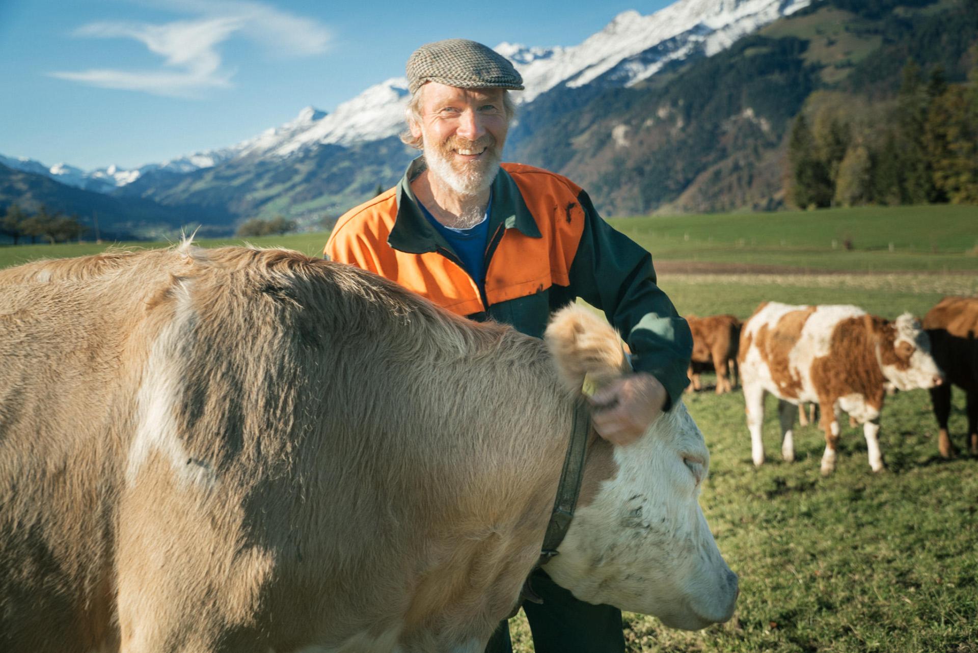 Kevin the organic beef farmer SWI swissinfo.ch