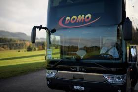 ônibus da empresa Domo