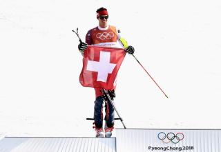 男子回転の銀メダリスト、ラモン・ツェンホイゼルン