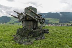 Swiss surface-to-air missiles