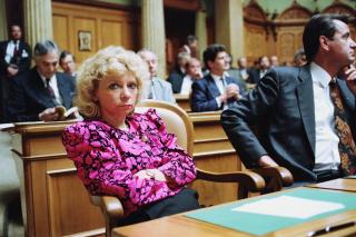 Christiane Brunner im Bundeshaus