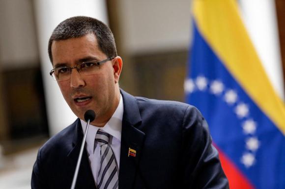 Ministro do Exterior da Venezuela Jorge Arreaza