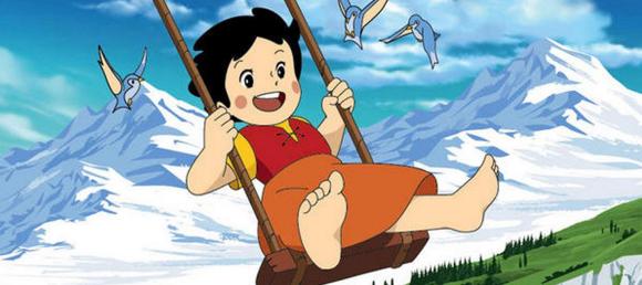 Heidi auf Japanisch: Anime-Zeichnung von Isao Takahata