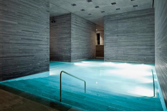 Termas de Vals, cantón de los Grisones.