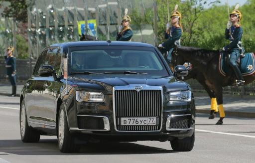 Кортеж путина машины
