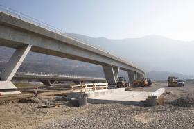 Obras en el Alptransit