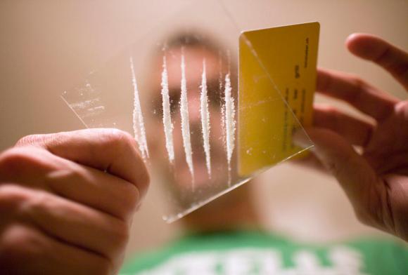 Cocaine use by Swiss man in Zurich