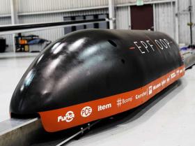 A picture of an innovative transport pod
