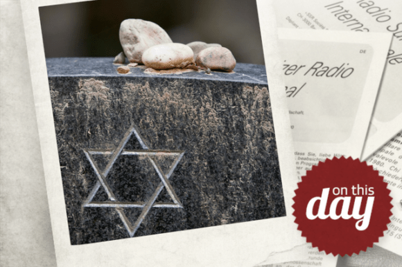 A Jewish tombstone in Aargau