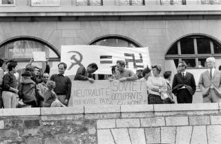 Kundgebung in Genf